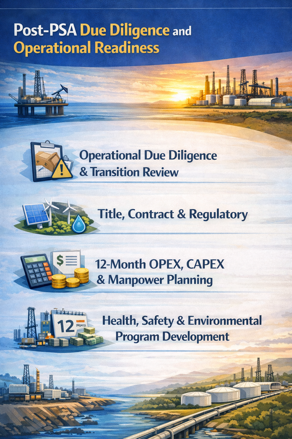 Post-PSA Due Diligence